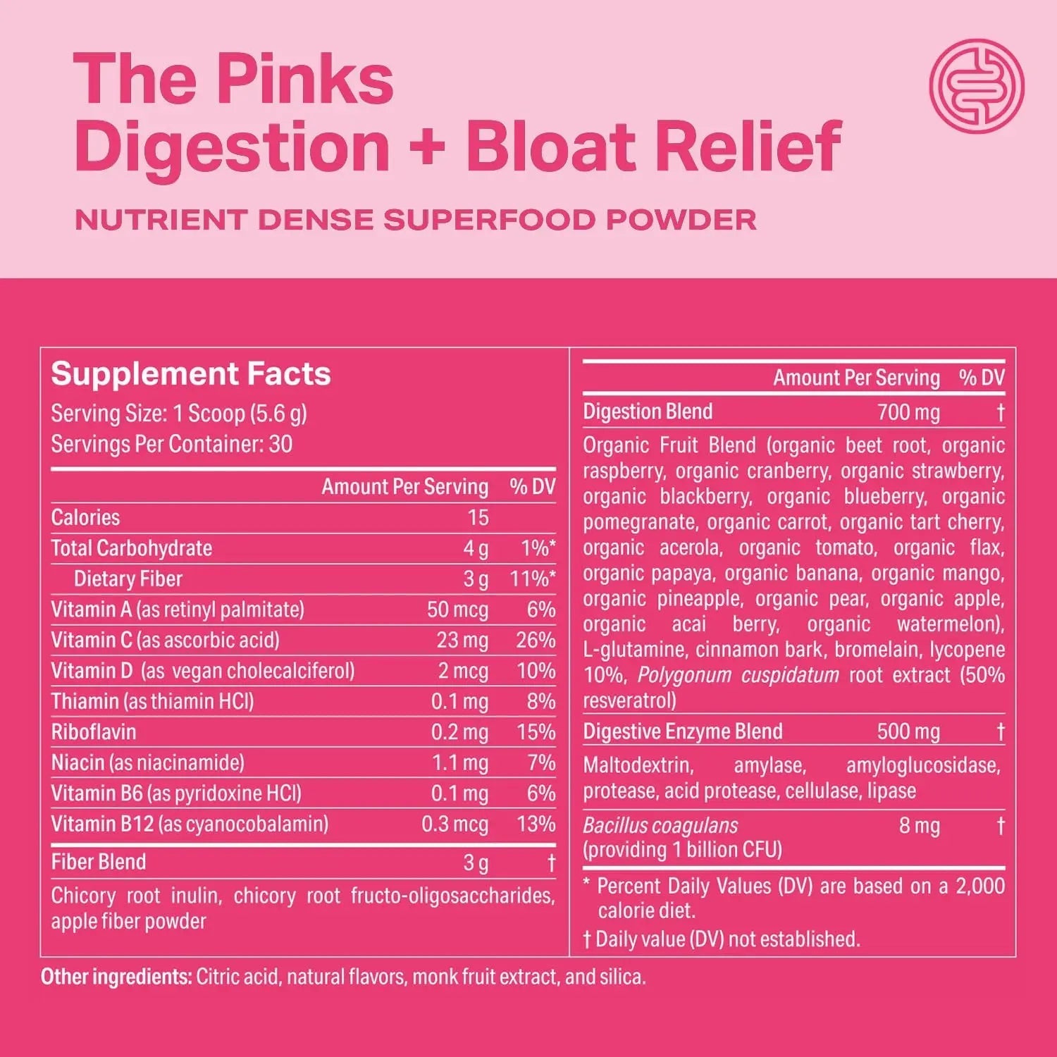 Proper, The Pinks Digestion and Bloat Relief. Drink Mix with Gut Health Probiotics, Prebiotics, Beet Root & Enzymes for Digestive Support. Bloating and Microbiome Supplement for Women and Men Proper buy australia supplements