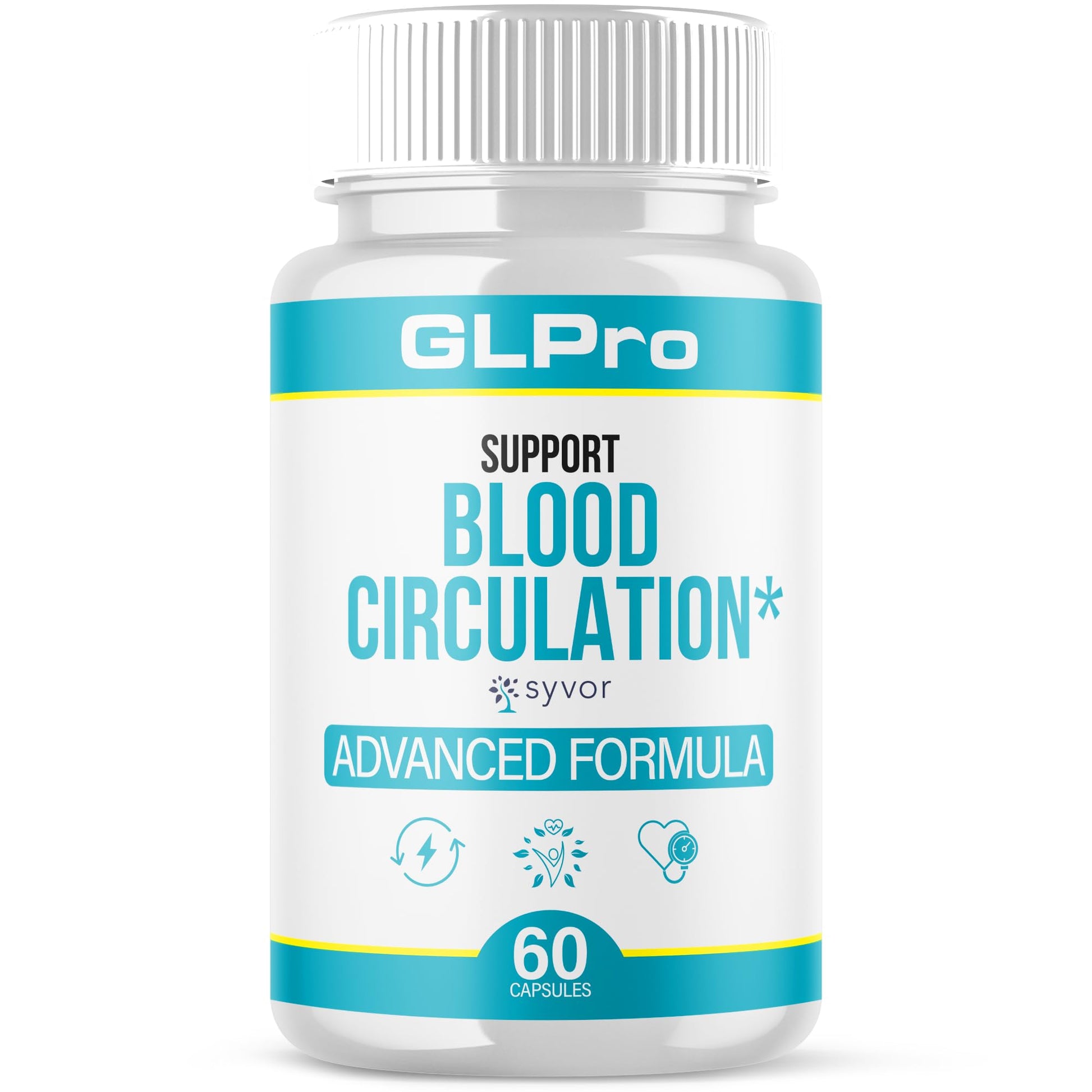 GLPro Blood Capsules, Official GLPro Blood Health Support Pills with All Natural Ingredients, Advanced Formula Supplement with Maximum Strength Premium Vitamins for Women and Men (60 Capsules) Syvor buy australia supplements