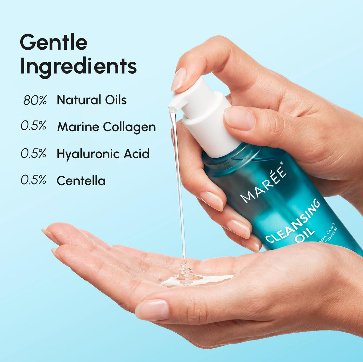 MAREE Deep Cleansing Oil – Makeup Remover for Sensitive Skin MAREE
