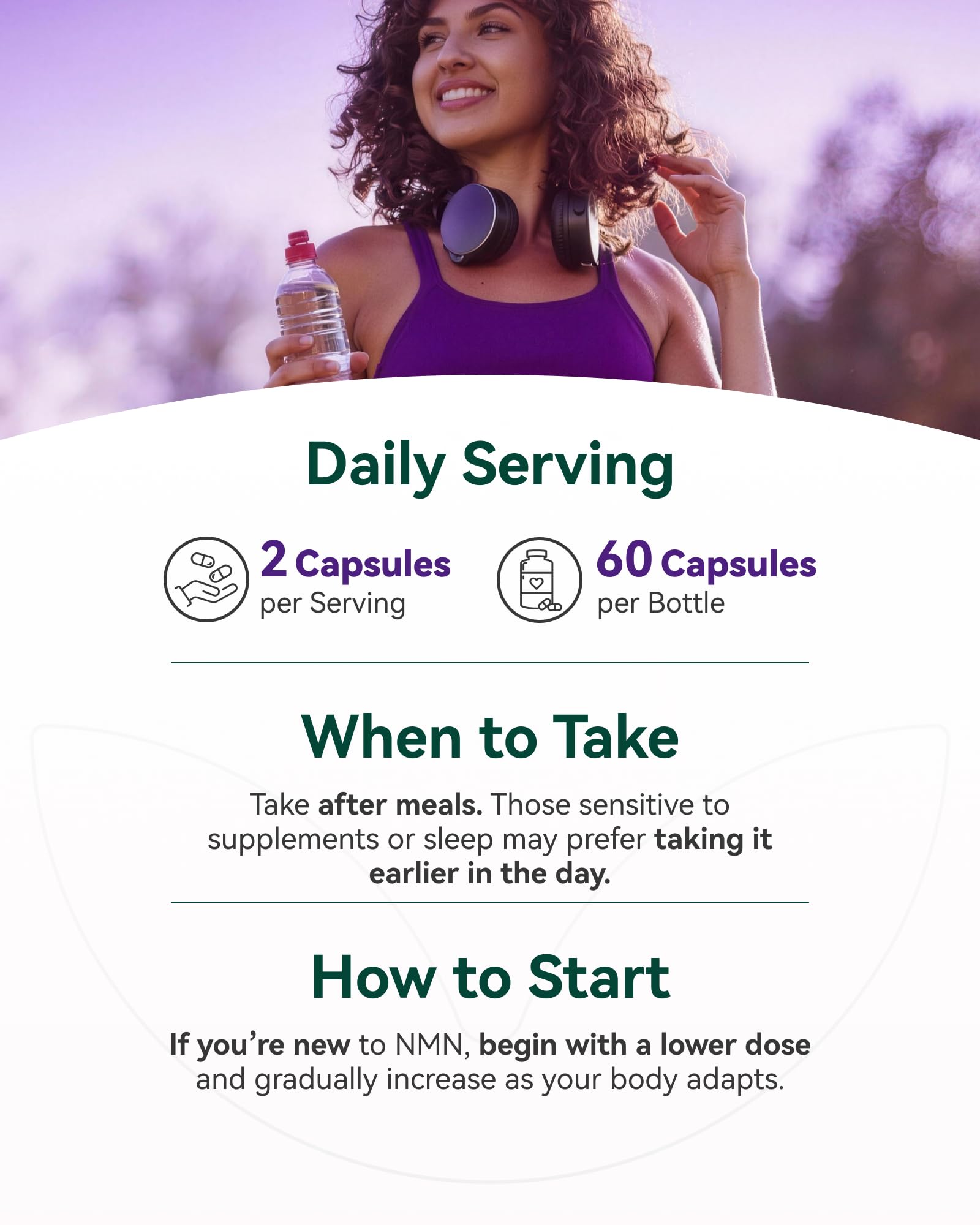 Inner Brightness NMN Supplement 500mg, 99.9% High Purity, Supports NAD+ Levels & Cellular Energy, 5-in-1 Formula with Resveratrol & Astaxanthin, Non-GMO, Gluten-Free, 60 Capsules Inner Brightness buy australia supplements
