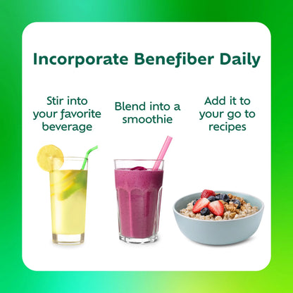 Benefiber Prebiotic GLP-1 Friendly Fiber + Superfruits Dietary Supplement, Strawberry Dragon Fruit Flavor, 8.8 oz (250g) Benefiber