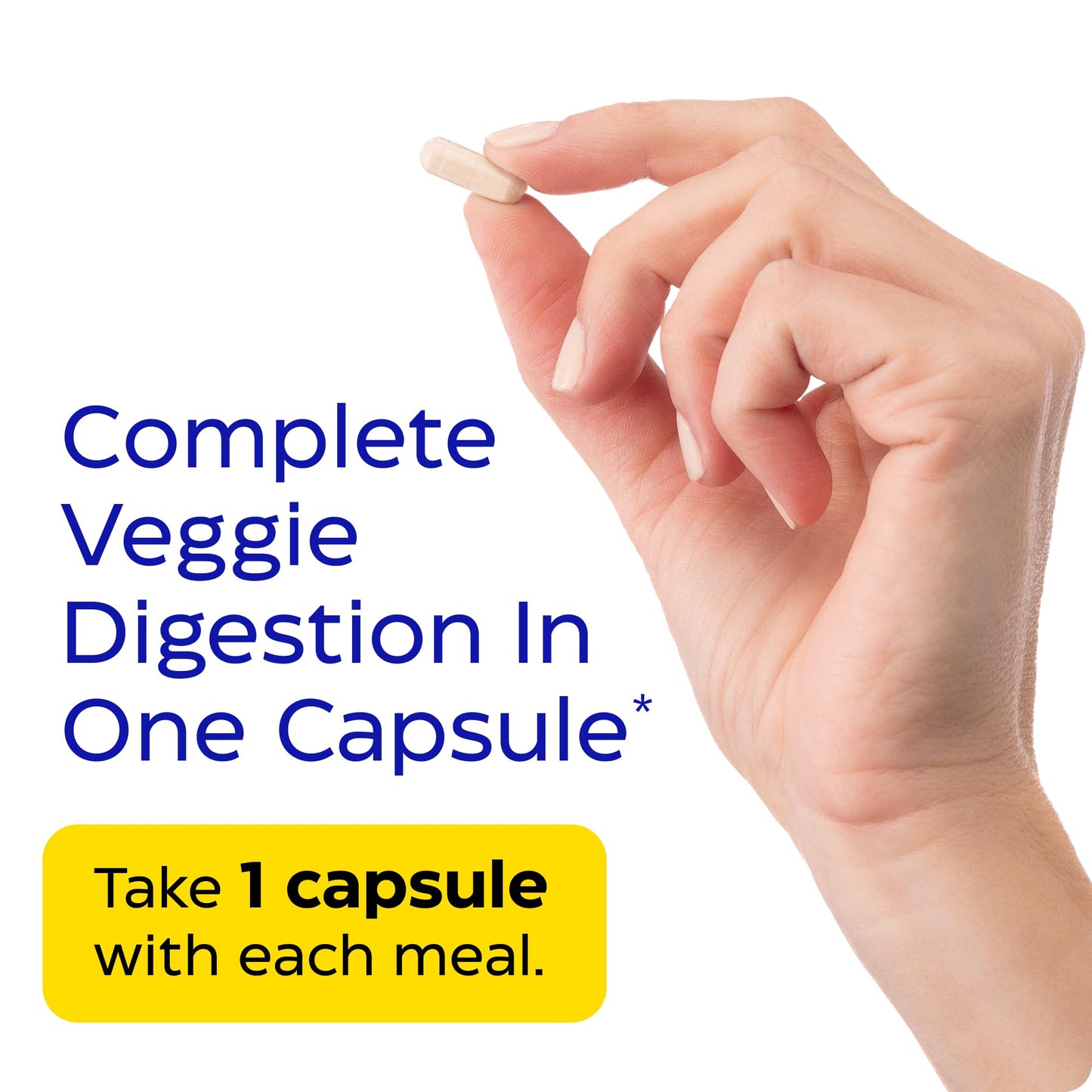 Enzymedica VeggieGest - Digestive Enzyme Supplement for Women & Men, Enzymes for Digestion & Gut Health Support, Support for Vegetarian/Vegan Diets, Helps Gas & Bloating, Gluten Free - 90 Caps Gsupps Australia