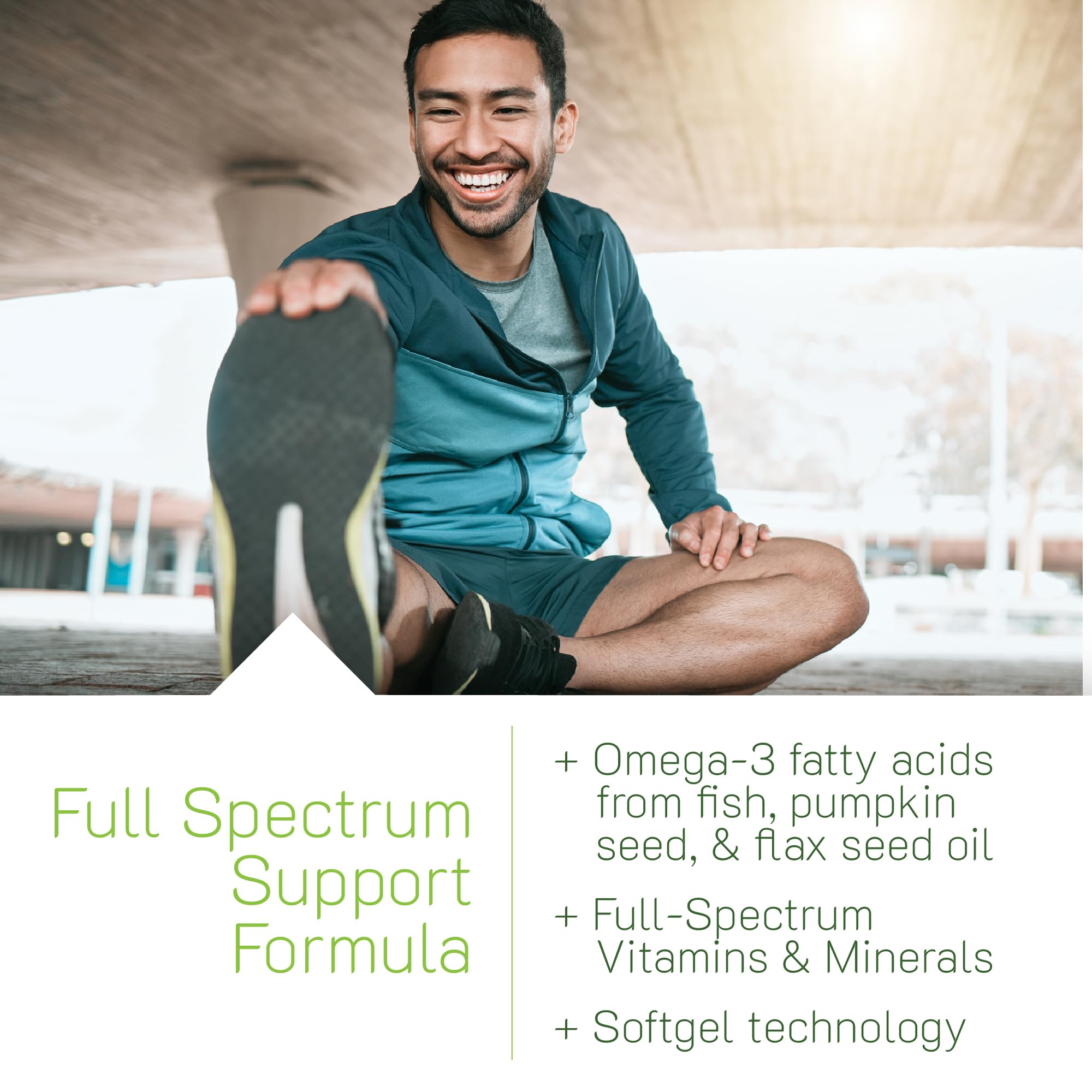 Irwin Naturals Men's Living Green Liquid-Gel Multi - 70 Essential Nutrients, Full-Spectrum Vitamin Supplements for Men, Wholefood Blend - Promotes Brain & Adrenal Support - 120 Soft-Gels (3 Pack) Irwin Naturals buy australia supplements