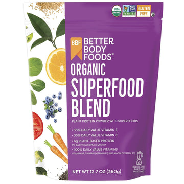 BetterBody Foods Organic Superfood Powder with Protein, Vitamins C, E, and B12 (12.7 oz.) BetterBody Foods buy australia supplements