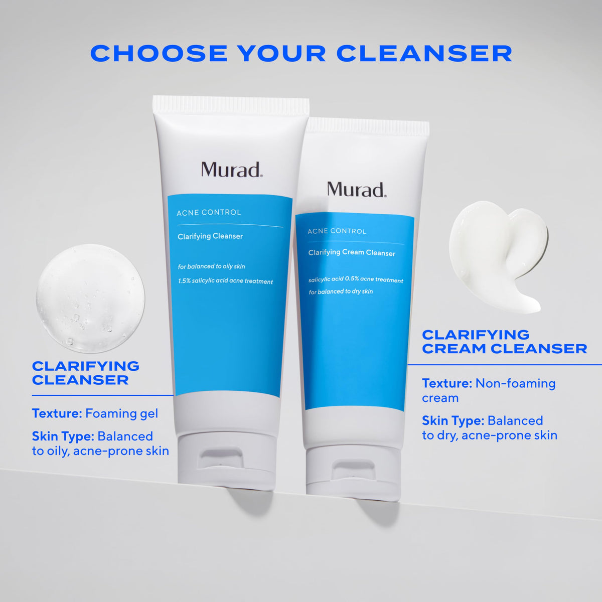 Murad Acne Control Clarifying Cleanser - Salicylic Acid - 5 Fl Oz Murad