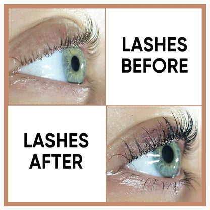 Lomansa Lash Color Kit, Black Eyelash Color Kit with Natural Results, 8 ml Lomansa
