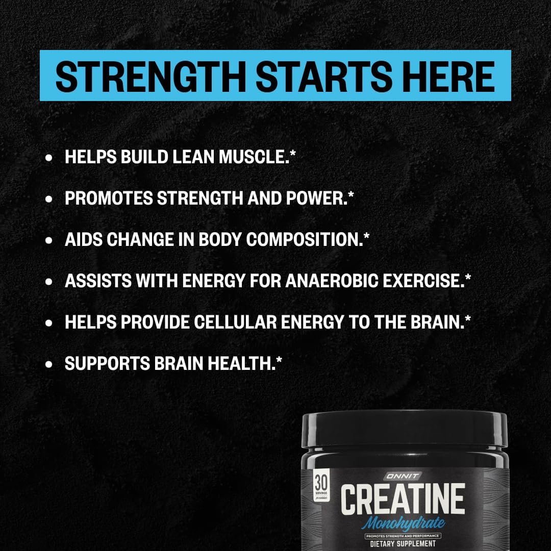 ONNIT Total Wellness & Performance Bundle: Total Human Multivitamin Packs (30-Day Supply) + Creatine Monohydrate Powder (30 Servings), IGEN Non-GMO Tested Energy, Focus & Strength, Pack of 2