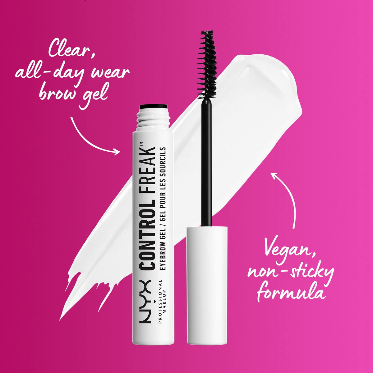 NYX PROFESSIONAL MAKEUP Control Freak Eyebrow Gel - Clear NYX PROFESSIONAL MAKEUP