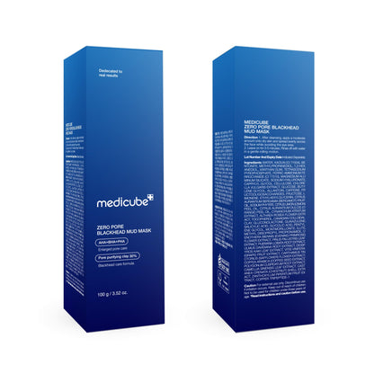 medicube Zero Pore Blackhead Mud Mask - Pore Cleansing & Gentle Exfoliating medicube