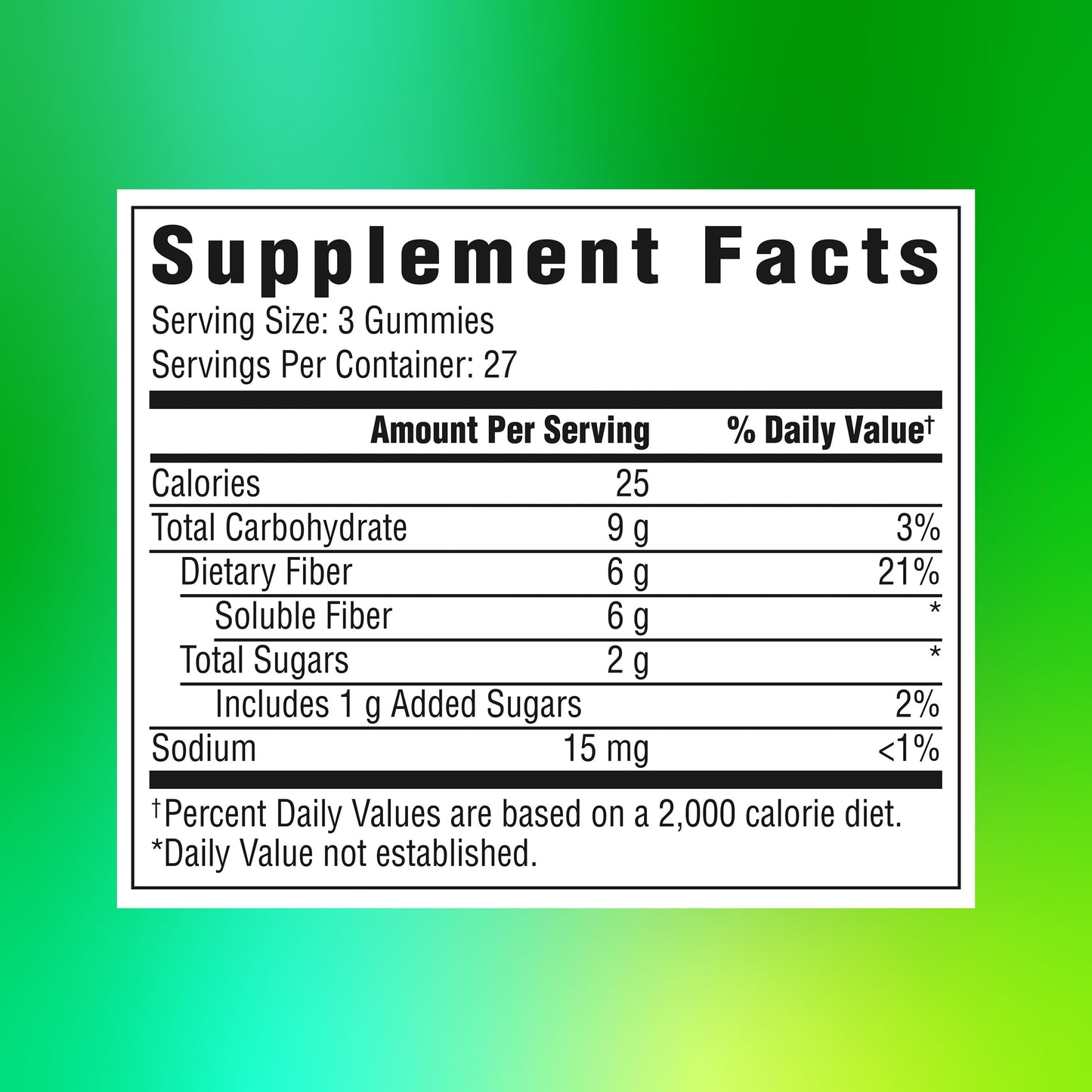 Benefiber Prebiotic GLP-1 Friendly Fiber Supplement Gummies for Digestive Health, Assorted Fruit Flavor - 81 Count Benefiber