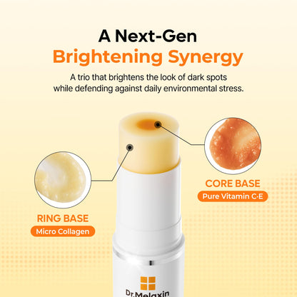 Dr.Melaxin Mela-C·E Ferulic Core Multi Balm Dark Spots, Dark Circles & Fine Lines, Vitamin C·E + Ferulic Acid, Retinal, Korean Anti-Aging Glow Treatment Stick, 0.35 oz, 10g Dr.Melaxin