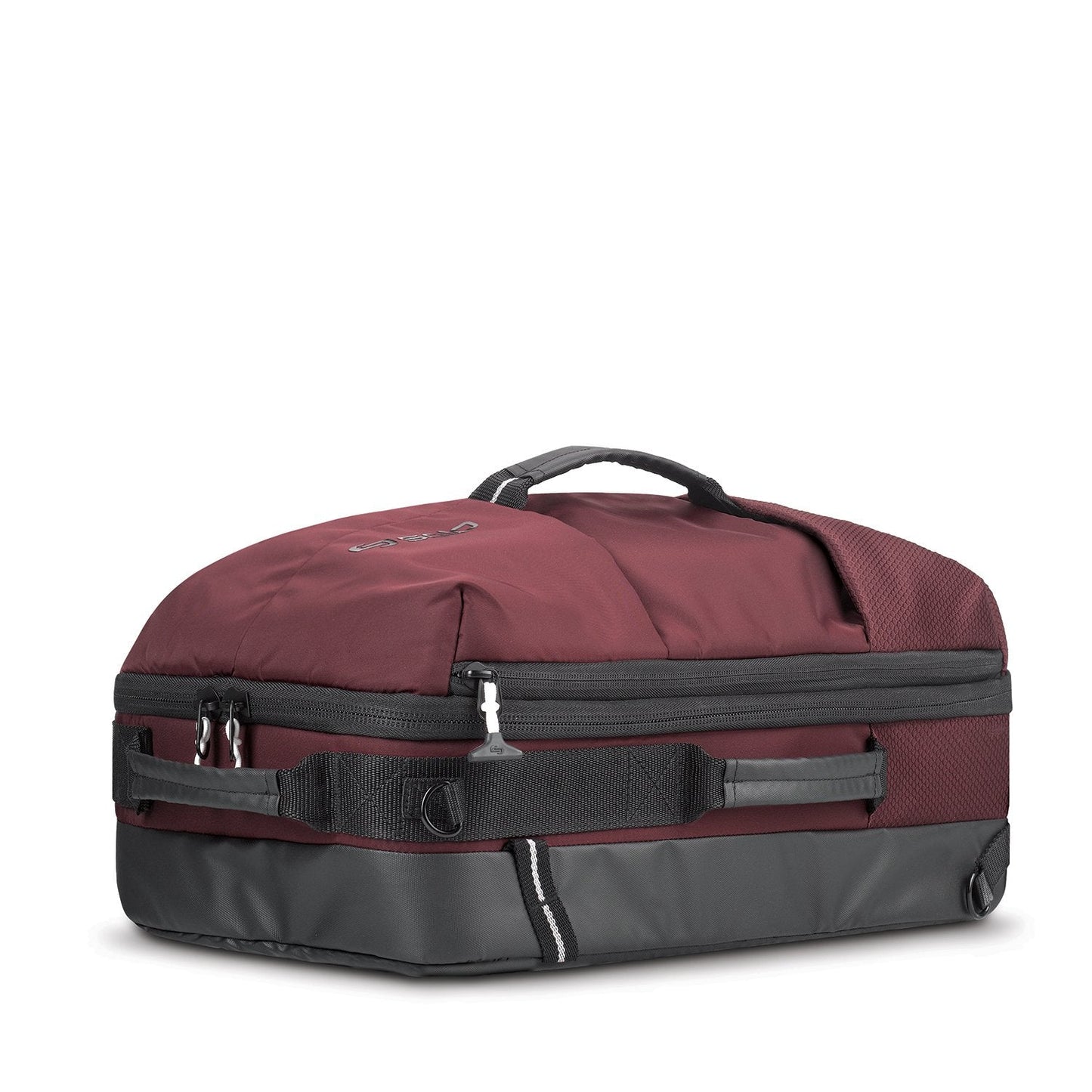 Solo New York Travel Backpack Duffel - Convertible Travel Duffle Bag for Men & Women, Carry On Size, Use for Gym, Flights, or Work, Separate Shoe Compartment, Padded Straps - All-Star, Black Gsupps Australia