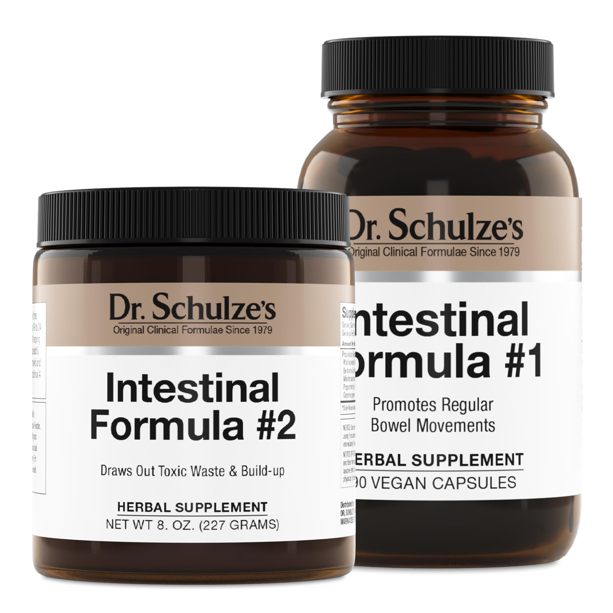 Dr. Schulze's Intestinal Formula #2 (8 Ounces) and Intestinal Formula #1 Capsules Dr. Schulze's buy australia supplements