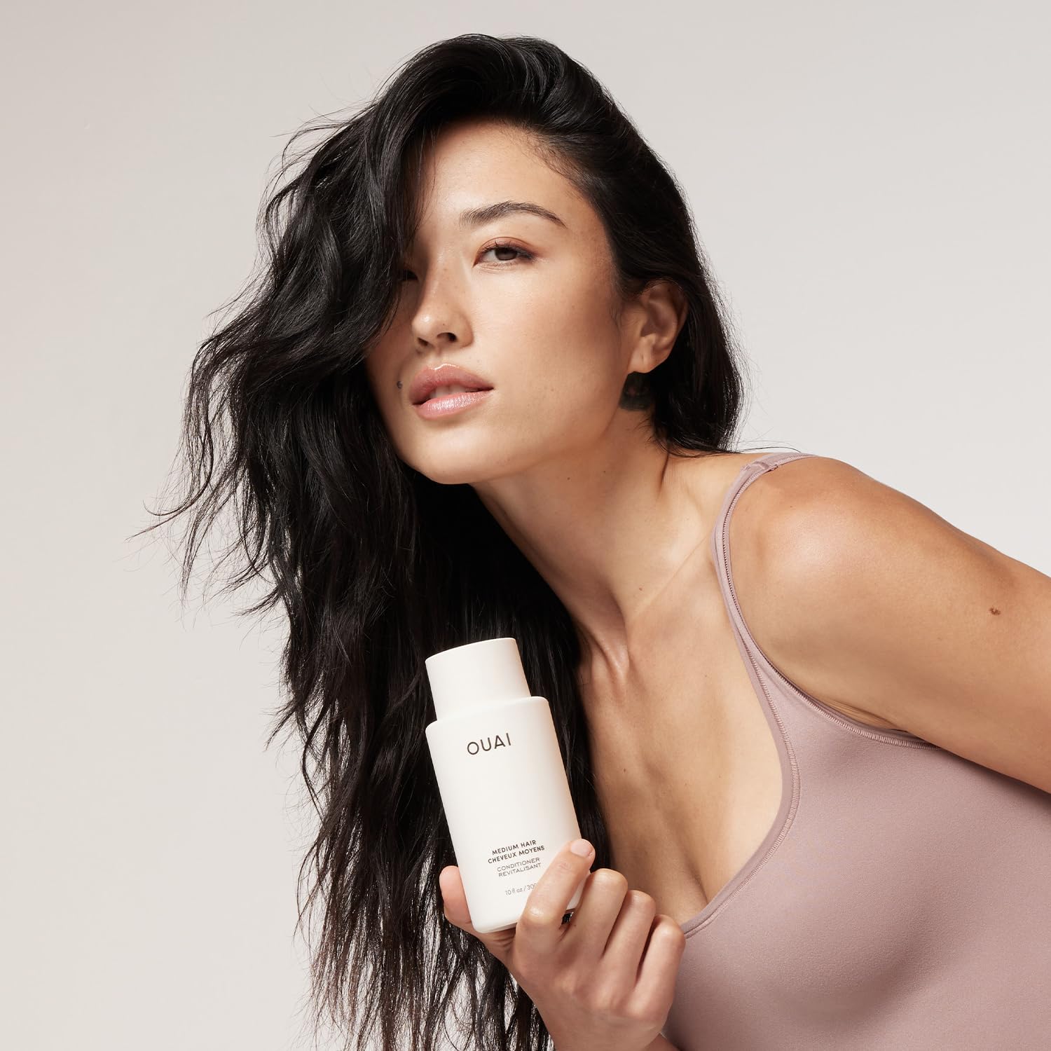 OUAI Medium Conditioner Refill - Hydrating Hair Conditioner with Coconut Oil, Babassu Oil, and Keratin - Strengthens, Repairs and Adds Shine - Paraben and Phthalate Free Hair Care Products (32 Oz) OUAI buy australia supplements