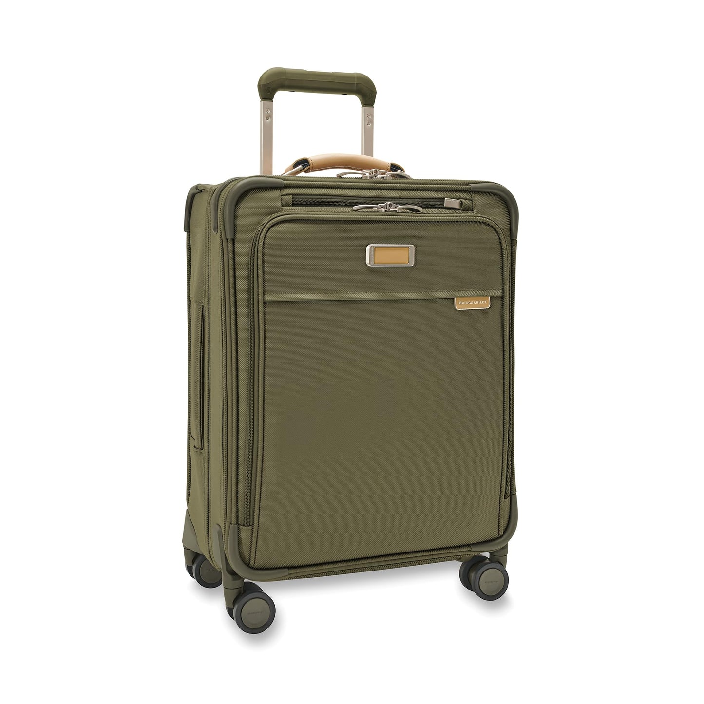 Briggs & Riley Essential 22" Carry On Expandable Spinner - Luggage for Travel, Suitcases with Wheels, Softside Rolling Bag for Men & Women, Self-Repairing Zipper - Baseline Collection, Black Gsupps Australia