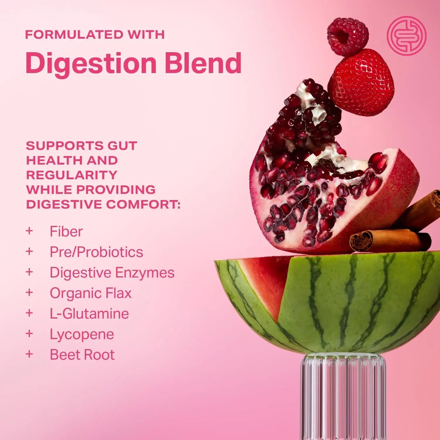Proper, The Pinks Digestion and Bloat Relief. Drink Mix with Gut Health Probiotics, Prebiotics, Beet Root & Enzymes for Digestive Support. Bloating and Microbiome Supplement for Women and Men Proper buy australia supplements