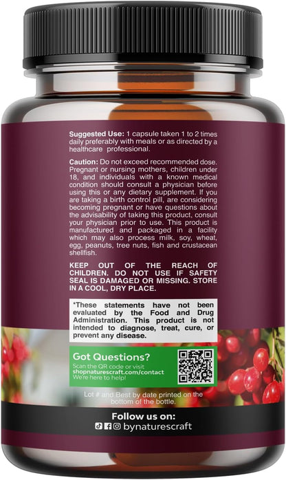 Advanced Kidney Cleanse Support - Cranberry Supplement - 60 Capsules | Kidney Support Supplement with Uva Ursi, Stinging Nettle Leaf & Astragalus - Urinary Tract Support - Vegan - 60 Servings Gsupps Australia