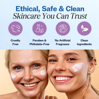 LilyAna Naturals Anti Aging Retinol Face Cream for Women – Wrinkle & Neck Cream for Firming, Retinol Moisturizer for Face with Hyaluronic Acid, Hydrating Night Cream for Fine Lines, Collagen Boost LilyAna Naturals