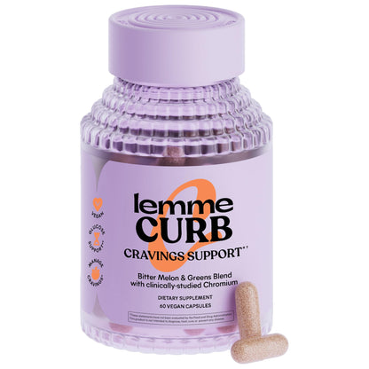 Lemme Curb Cravings, Improve Carb Metabolism, Support Weight Management w/Clinically Studied Chromium Picolinate, Bitter Melon, Ceylon Cinnamon Lemme