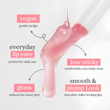 NOONI Korean Lip Oil - Applepeony - pH Color-Changing Plumping Lip Gloss NOONI