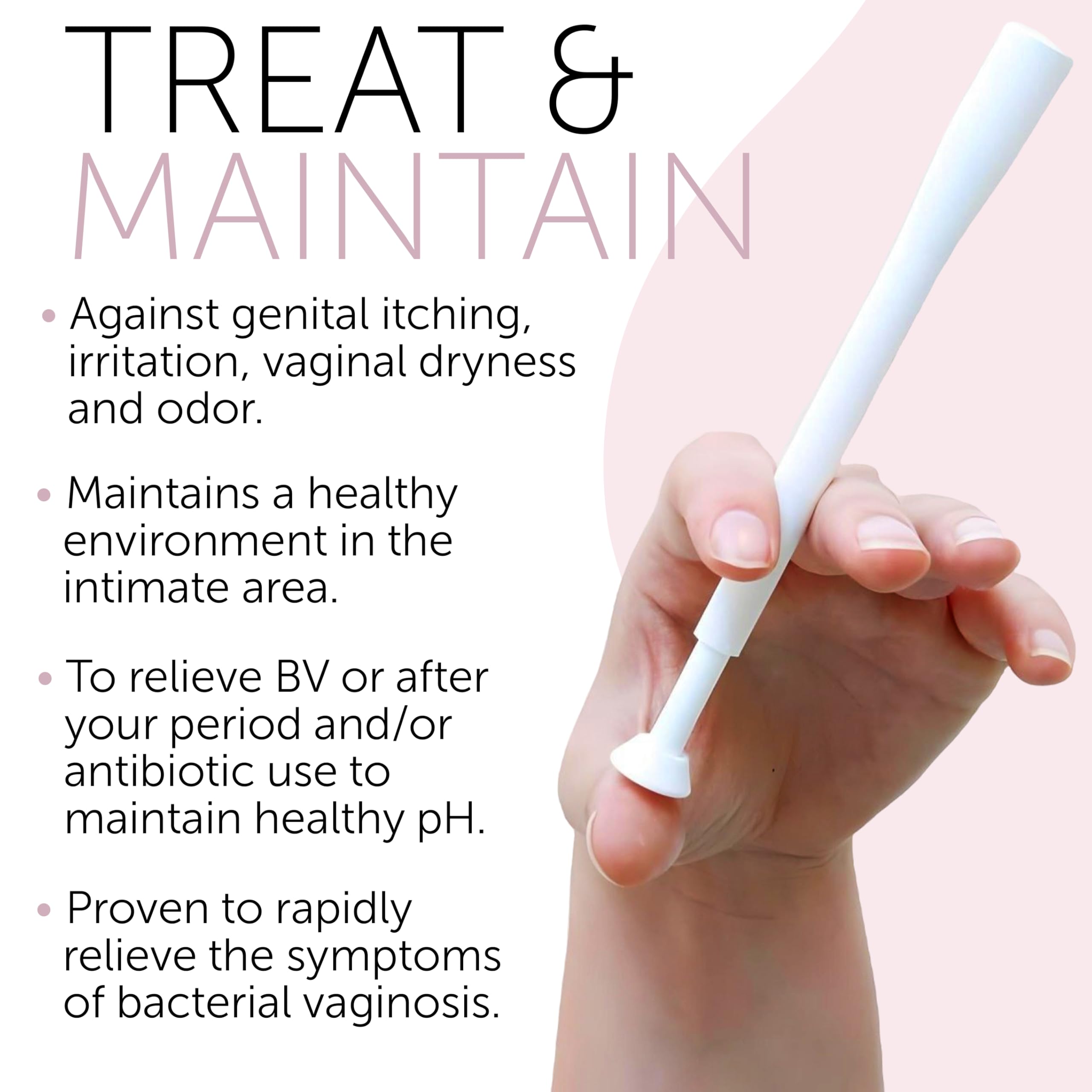 Bacterial Vaginosis Treatment | BV Treatment For Women | Boric Acid Suppositories For Women | Natural Homeopathic for Odor, Itching, Discharge, BV, and Vaginal Microbiota Imbalance | 12 Suppositories Terramed Just Think Comfort buy australia supplements
