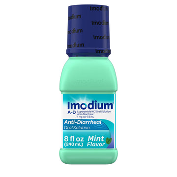 Imodium A-D Liquid Anti-Diarrheal Medicine with Loperamide HCl to Help Control Symptoms of Diarrhea Due to Acute, Traveler's Diarrhea, Mint Flavor, 8 fl. oz Imodium buy australia supplements