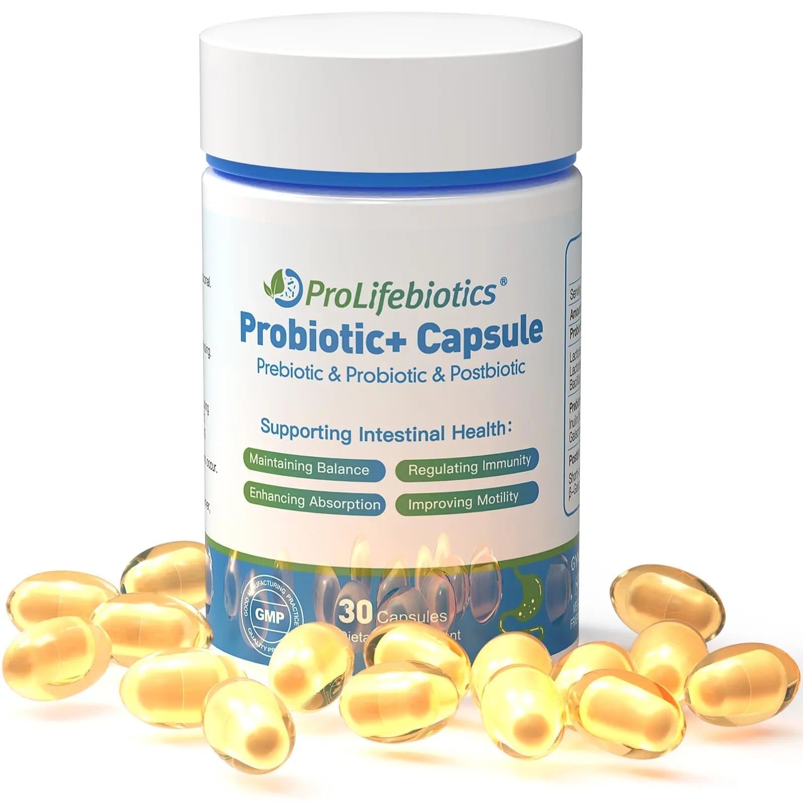 3-in-1 Probiotics for Gut and Digestive Health,Immune Support,Supplements Supporting Occasional Constipation,Diarrhea,Gas,Bloating,Delayed-Released Designed to Thrive, 30 Vegan Capsules PROLIFEBIOTICS buy australia supplements