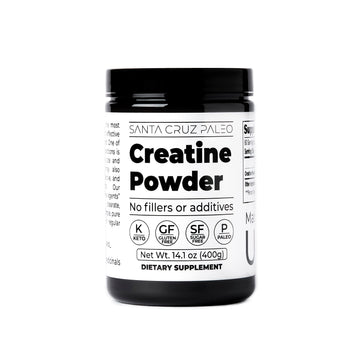 Santa Cruz Paleo, Creatine Monohydrate Powder Micronized, Unflavored Pre Workout and Muscle Support Supplement, Gluten Free Keto, Mix with Water or Shakes Santa Cruz Paleo buy australia supplements