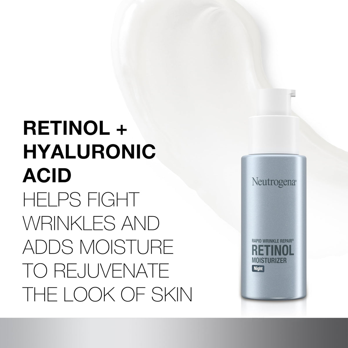 Neutrogena Rapid Wrinkle Repair Night Moisturizer, 1 fl. oz Neutrogena