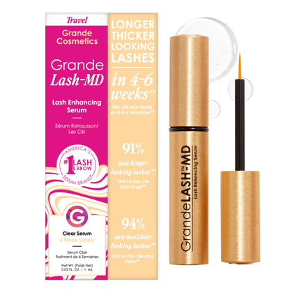 Grande Cosmetics GrandeLASH-MD Lash Enhancing Serum, 1mL, 6-Week Supply Grande Cosmetics