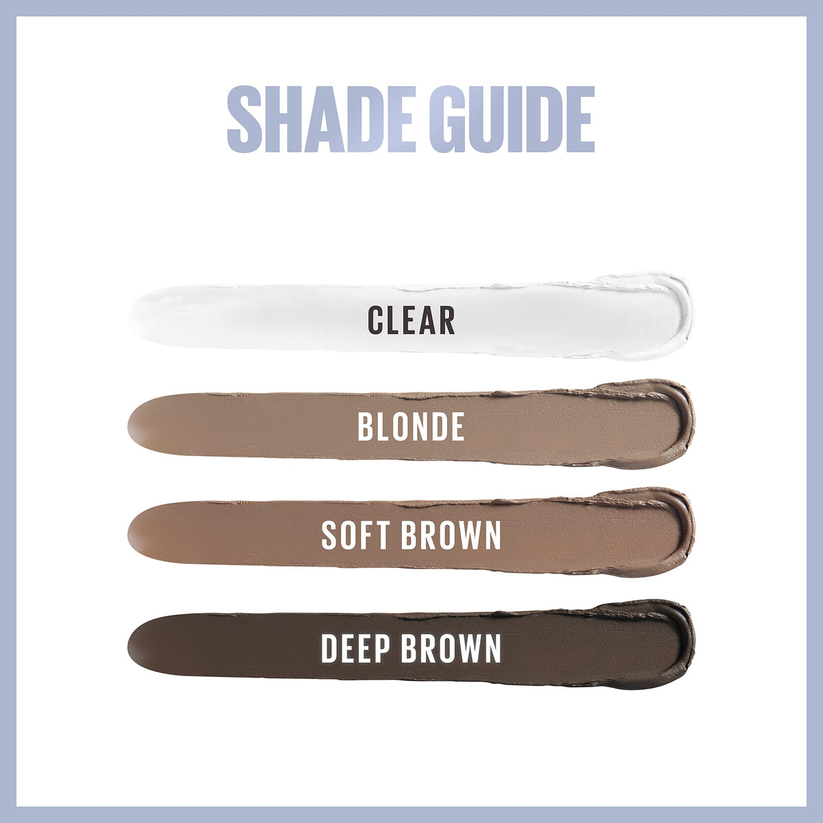 Maybelline TattooStudio Brow Lift Stick Makeup with Tinted Wax Conditioning Complex, Soft Brown, 1 Count MAYBELLINE