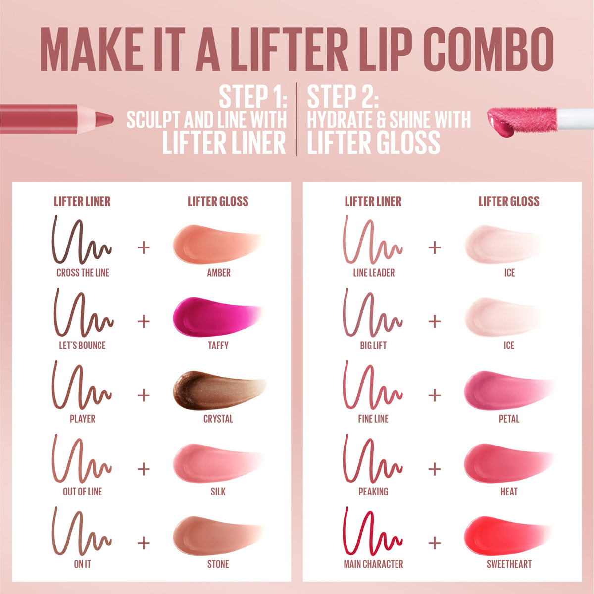 Maybelline Lifter Gloss, Hydrating Lip Gloss with Hyaluronic Acid, Ice, Pink Neutral, 0.18 Ounce MAYBELLINE