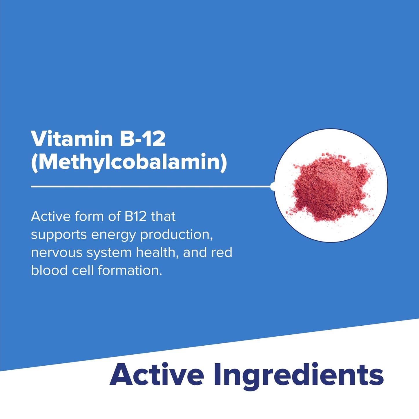 Superior Source No Shot Methylcobalamin B-12 1,000 mcg - Vitamin B-12 to Support Energy Production, Brain Health & Overall Wellness - Sublingual Tablets Superior Source
