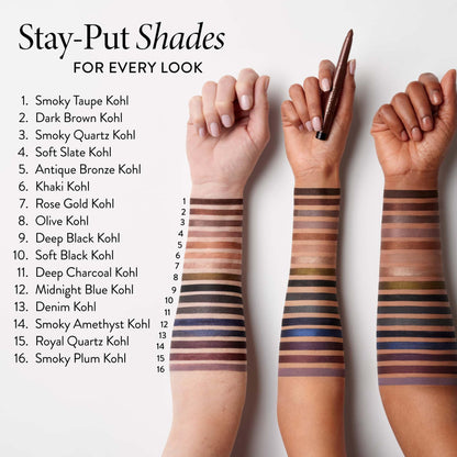 LAURA GELLER Kajal Longwear Kohl Eyeliner Pencil – Dark Brown LAURA GELLER NEW YORK