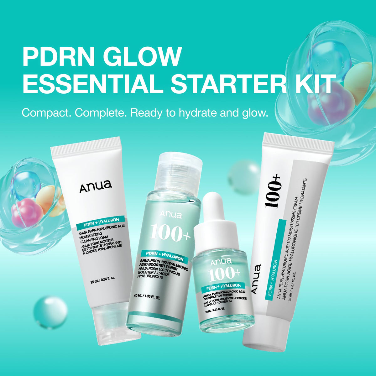Anua Salmon DNA PDRN Glow Essential Starter Kit ANUA