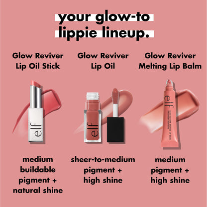 e.l.f. Glow Reviver Lip Oil Stick, Jam Packed e.l.f.