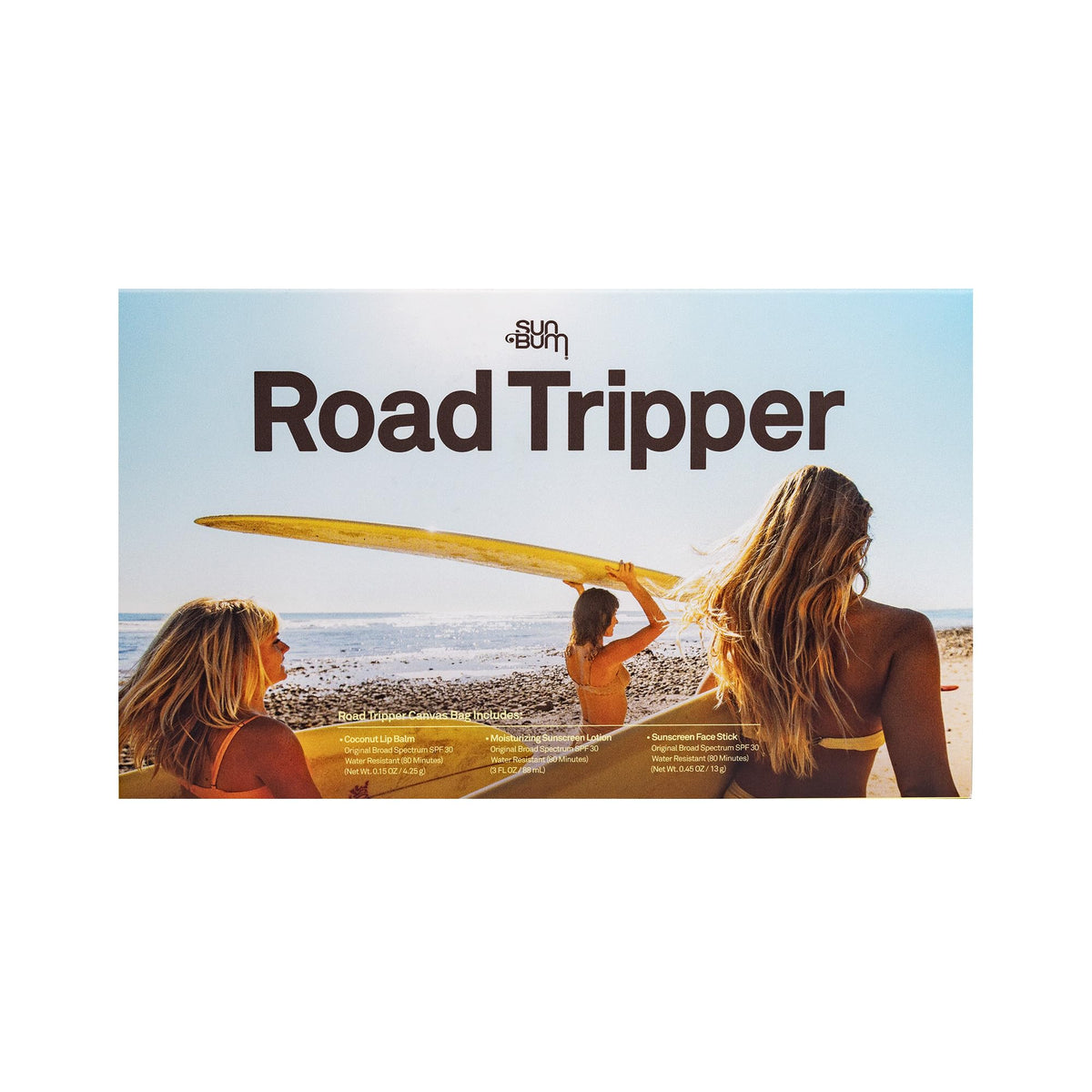 Sun Bum Road Tripper - Travel Sized Sun Care - 3-Piece Kit Sun Bum