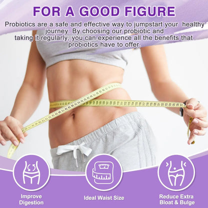 ZEBORA Probiotics for Women Digestive Health with Enzymes & Prebiotics 100 Billion CFUs| Vaginal Probiotics with D Mannose & Cranberry | Urinary Tract Health ZEBORA
