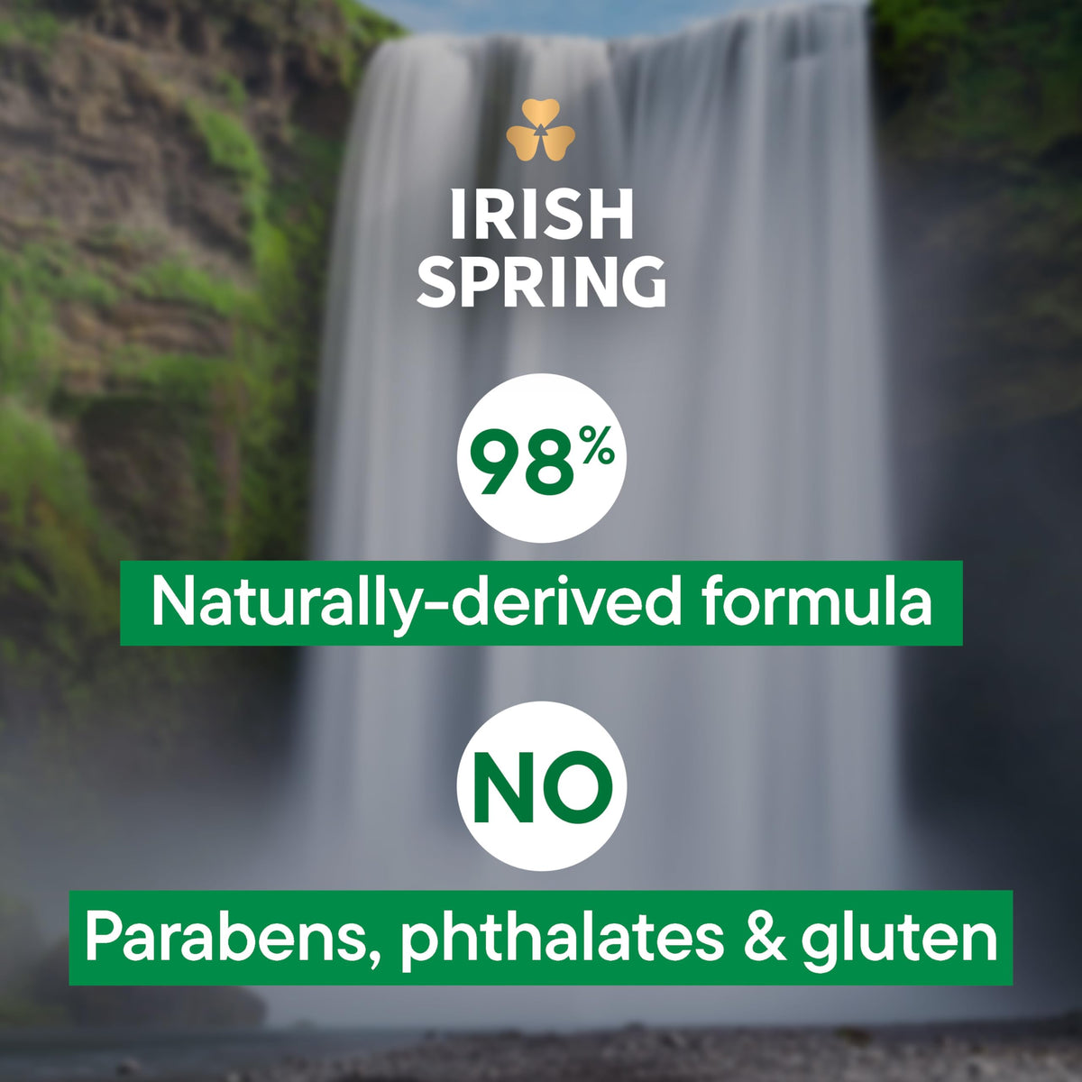Irish Spring Bar Soap for Men, Original Clean, Smell Fresh and Clean for 12 Hours, Men Soap Bars for Washing Hands and Body, Mild for Skin, Recyclable Carton, 3.7 Ounce - 3 Count (Pack of 8) Irish Spring