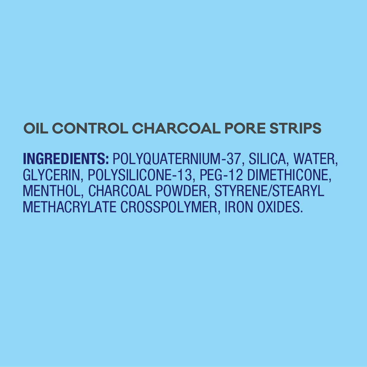Biore Charcoal Deep Cleansing Nose Pore Strips, Blackhead Remover, 18 ct Bioré