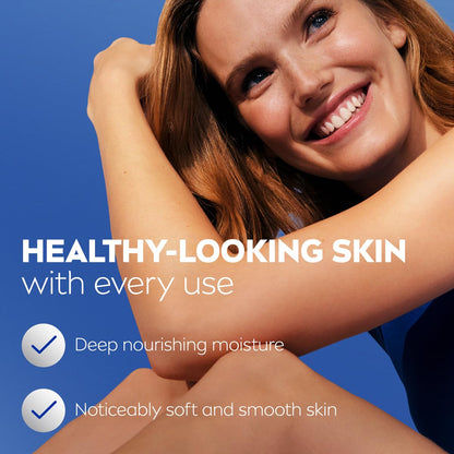 NIVEA Essentially Enriched Body Lotion Very Dry Skin, 33.8 Fl Oz Value Size NIVEA