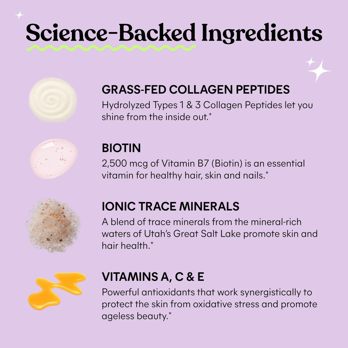 Lemme Glow Collagen Gummies for Strong Nails & Healthy Skin, 30-Day Supply Lemme