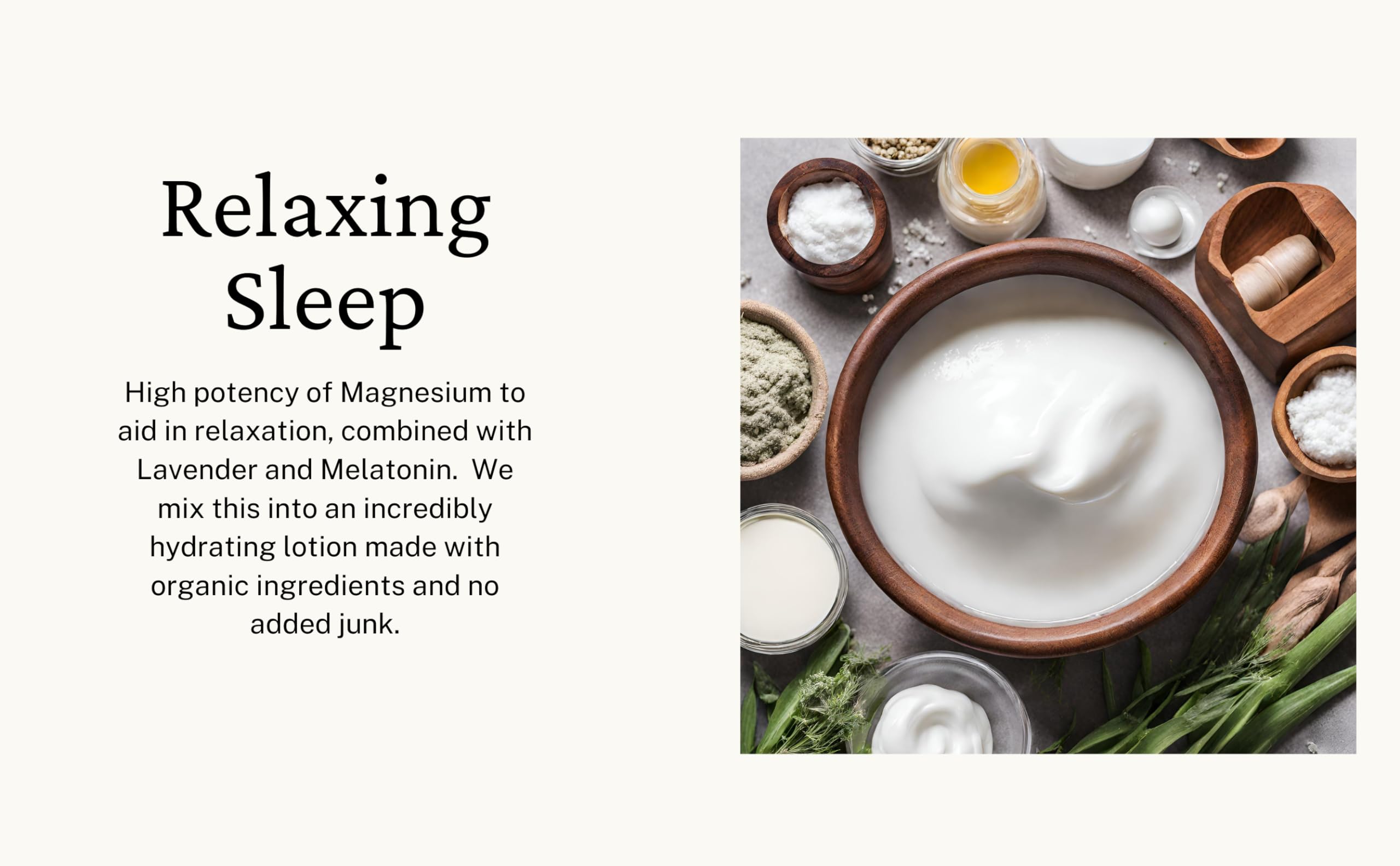 Elepure Pure Elements Magnesium Sleep Lotion with Lavender and Melatonin - Topical Application Night Cream- High Potency - Organic Materials - Large Size - Great Value - 8 fl. oz Elepure Pure Elements buy australia supplements