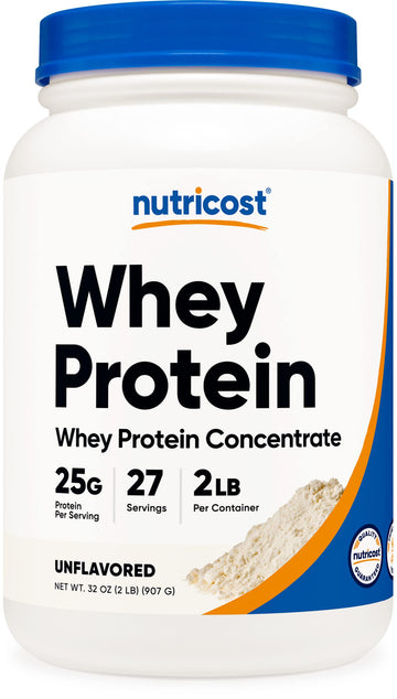Nutricost Whey Protein Concentrate (Unflavored) 2LBS - Gluten Free & Non-GMO Nutricost buy australia supplements