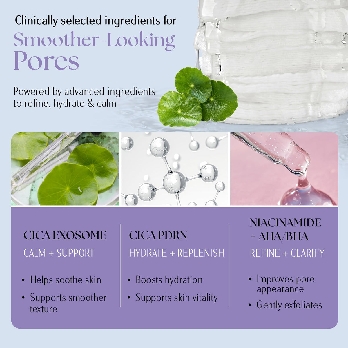 Clinical Resolution Exfoliating Pore Refining Toner Pads for Face, 75 Count Clinical Resolution