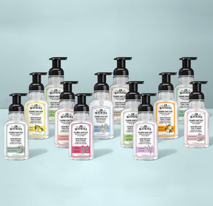 J.R. Watkins Moisturizing Foam Hand Soap Refill 2 Pack, Lemon, 28 fl oz J.R. Watkins