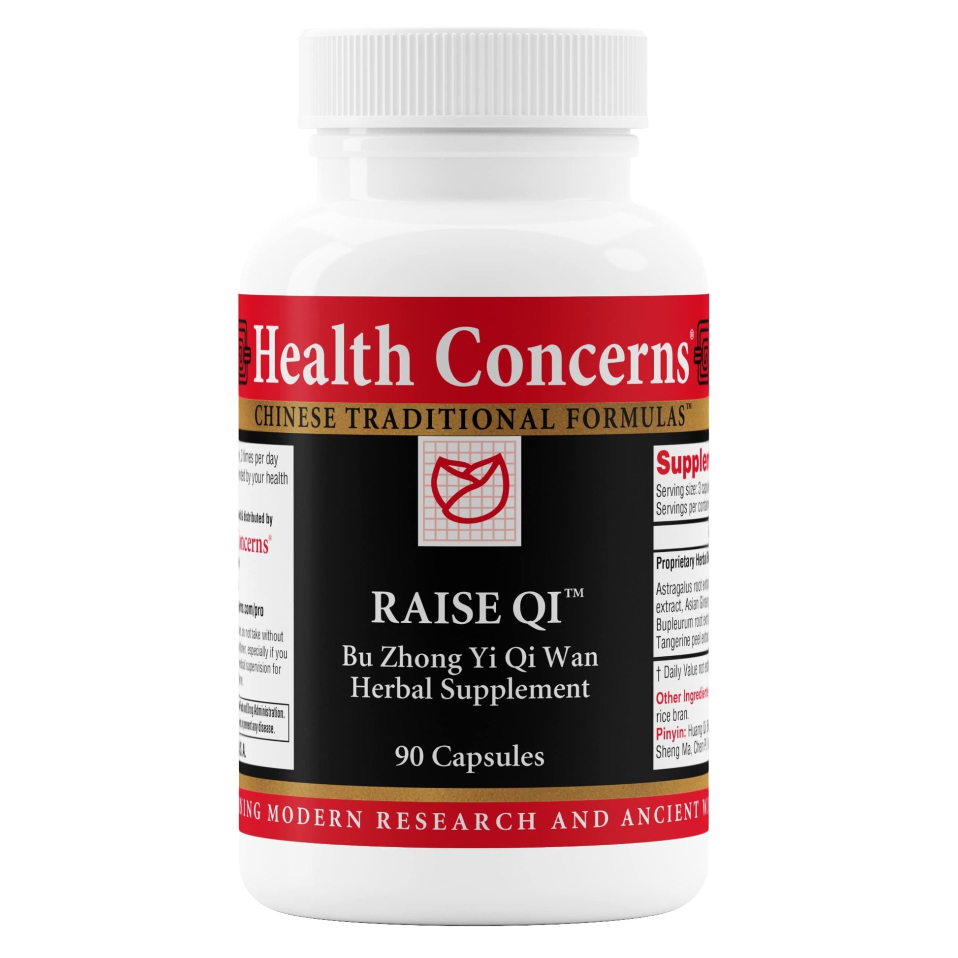 Health Concerns Raise Qi – Energy & Immune System Support – Bu Zhong Yi Qi Wan Formula – Astragalus, Ginseng & Dong Quai Herbal Supplement for Weakness, Digestion & Yang Qi Balance – 90 Capsules Health Concerns buy australia supplements