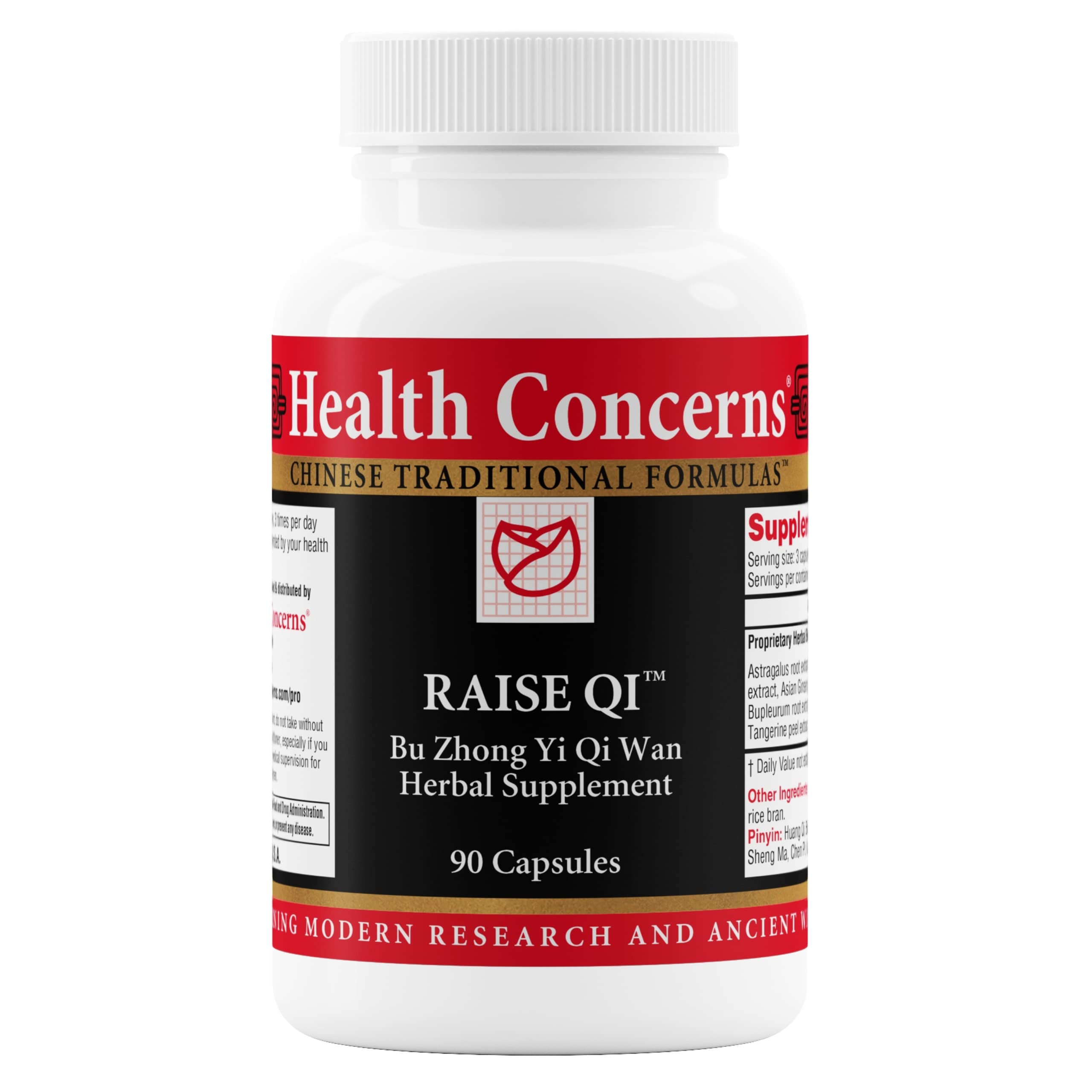 Health Concerns Raise Qi – Energy & Immune System Support – Bu Zhong Yi Qi Wan Formula – Astragalus, Ginseng & Dong Quai Herbal Supplement for Weakness, Digestion & Yang Qi Balance – 90 Capsules Health Concerns buy australia supplements