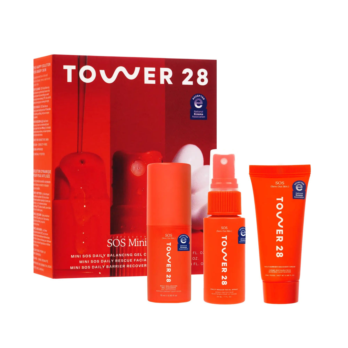 Tower 28 SOS Recovery Hydrating Face Cream for Sensitive Skin (1.86 oz) Tower 28