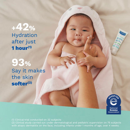 Mustela Stelatopia Eczema-Prone Skin Emollient Baby Face Cream - Face Moisturizer with Natural Avocado & Sunflower Oil - Fragrance-Free - 1.35 fl. oz. Mustela